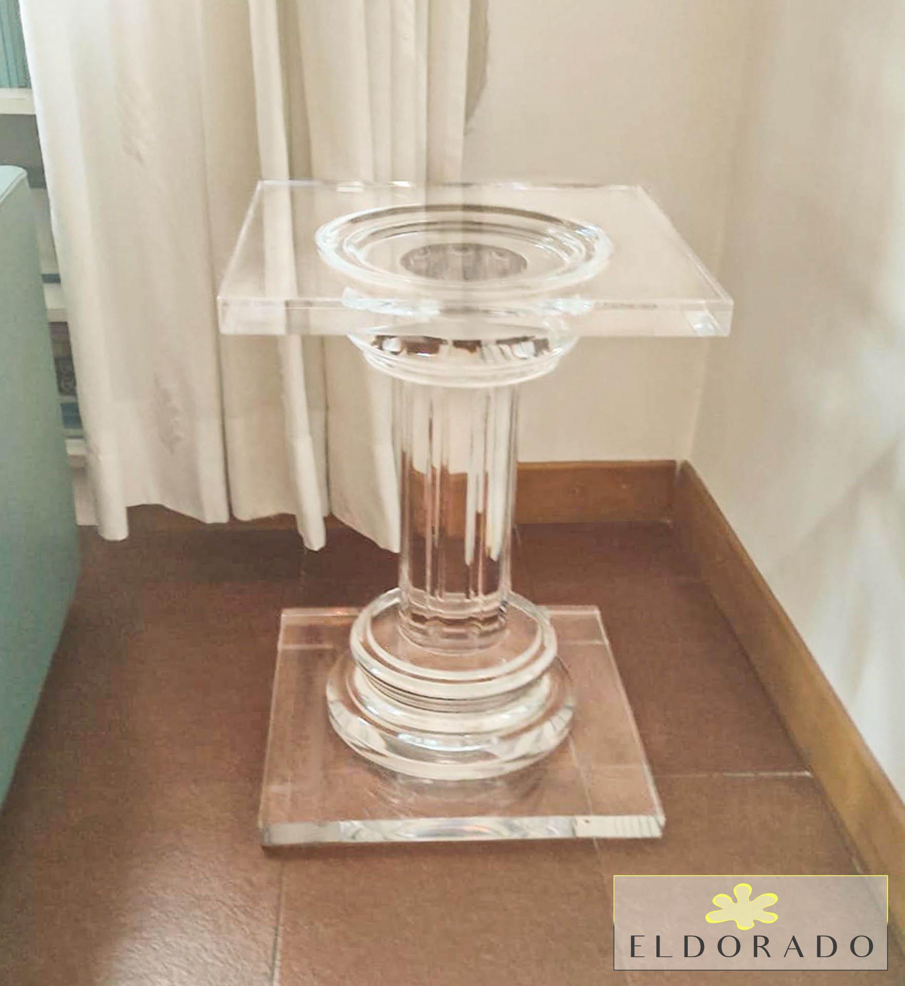 Colonna in plexiglass ROMANO fusto diam 20 h 55