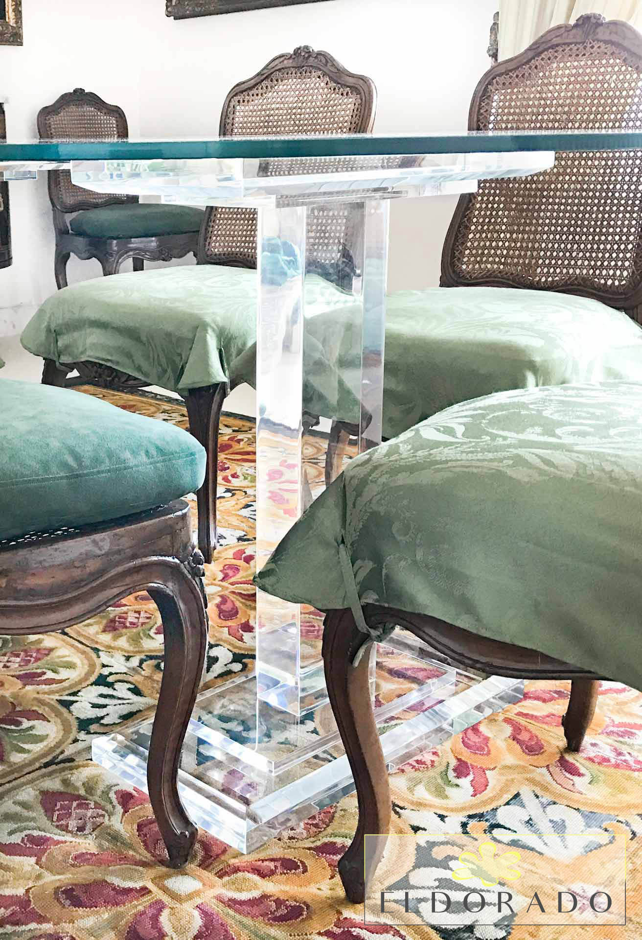 Colonna in plexiglass MEZZO APE h 75