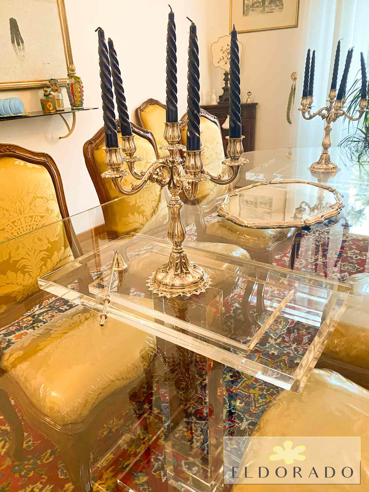 Colonna in plexiglass MEZZO APE h 75