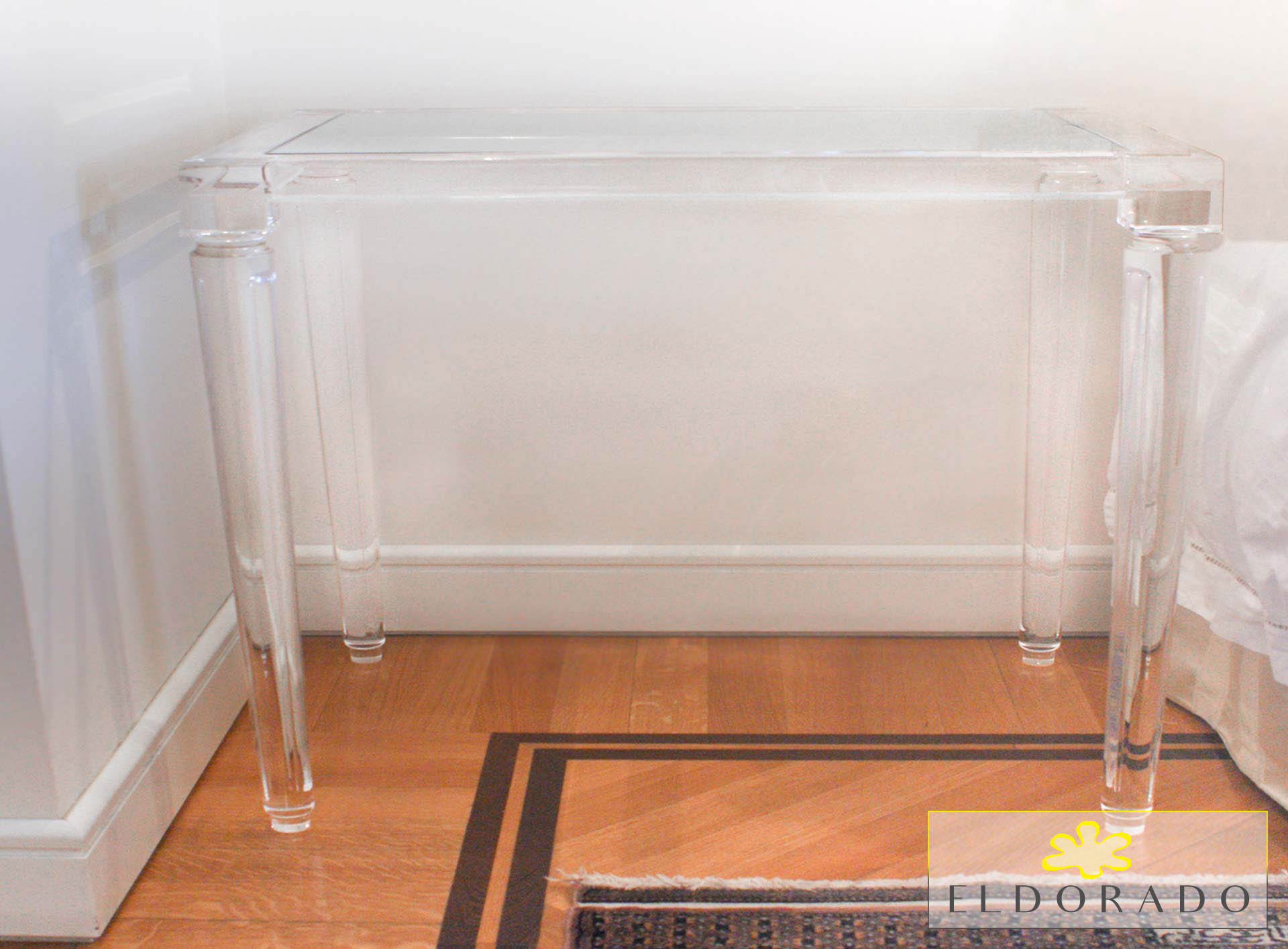 Consolle plexiglass IMPERO cm 70 x 50 h 75