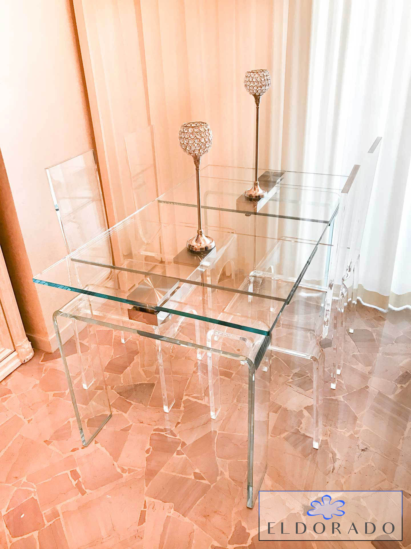 Sedia in plexiglass STALLER