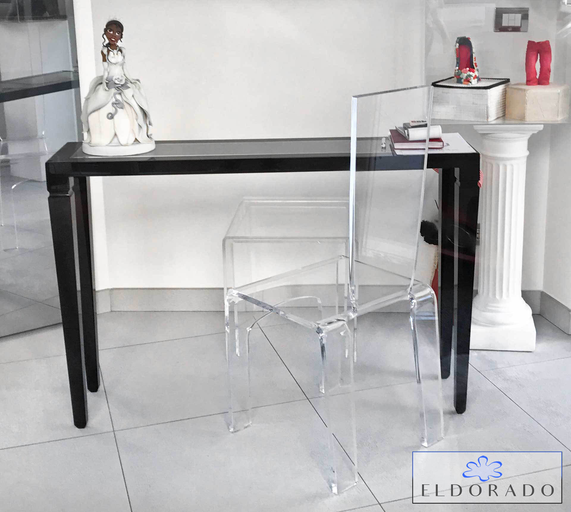 Sedia in plexiglass STALLER